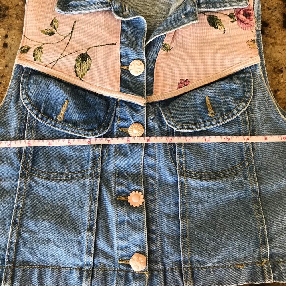Vintage Romeo Romeo Denim Vest Size Small - Picture 6 of 11